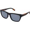 Superdry SDS 5009 104P | Occhiali da Sole Graduati o Non Graduati | Prova Online | Unisex | Plastica | Rettangolari | Nero | Adrialenti