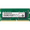 Transcend JM2666HSB-8G, 8 GB, 1 x 8 GB, DDR4, 2666 MHz, 260-pin SO-DIMM JM2666HSB-8G