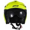 UFO PLAST CASCO SHERATAN JET GIALLO FLUO XS