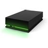 Seagate Game Drive Hub, 8TB, External Hard Drive Desktop, USB 3.2 Gen 1, Dual USB-C and USB-A ports, Xbox Certified, with RGB LED lighting, (STKW8000400), HUB Black w. LED