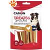 Camon Dog Treats&Snack Bastoncini di Pollo e Merluzzo - Confezione Da 80 Gr