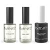 Me By Mesauda MESAUDA KIT GEL POLISH SEMIPERMANENTE UNGHIE 3PZ BASE & TOP 14ML - NAIL PREP 14ML - ULTRABOND 14ML PRIMER SGRASSATORE NAILS