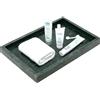 ZOENHOU Vassoio rettangolare in marmo naturale, 30 x 20 cm, vassoio portaoggetti per bagno, vassoio decorativo per tavolino da caffè, piano di lavoro del lavandino