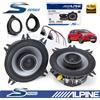 ALPINE Casse Alpine S2-S40 Altoparlanti posterior Coassiali 100mm 140W per OPEL CORSA E