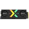PNY SSD Interno CS3150 XLR8 Gaming EPIC-X RGB™ 2TB M.2 NVMe con dissipatore di calore RGB - M280CS3150XHS-2TB-RB