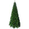 G.t.r. Albero di natale artificiale verde a 2 tipi di rami modello pino sweden slim h.240 montaggio ramo per ramo in pvc