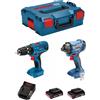 Bosch professional bosch kit gsb 18v-21 + gdr 18v-160 (2 x 2,0 ah +.. 3165140993999