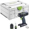 Festool trapano avvitatore t 18+3-basic (solo.. 4014549360149