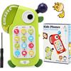 JoyPlus Telefono Giocattolo per Bambini, Gioco Musicali Bambino 1 Anno, Cellulare Giocattolo per Neonato 6 9 12 Mesi, Telefono Finto per Neonati, Giocattoli Educativi Cellulare per Bambini 1 2 3 Anni