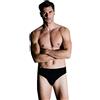 NOTTINGHAM 12 Pezzi Slip Uomo SM765-SM765X in Cotone Mercerizzato, Assortito(Blu,Grigio Antracite e Nero), 10/5XL