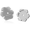 Birzman Chiave a Raggi, Strumenti Unisex, Argento, Taglia Unica