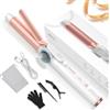 UKLISS Ferro Arricciacapelli Senza Fili, Ferro Capelli da 9000 mAh, Ferro Per Capelli Onde Ricaricabile USB UKLISS da 28 mm, Piastra Arricciacapelli Portatile, Arricciatore Capelli da Viaggio, 140-200 ℃