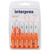 Interprox - Spazzole interdentali arancioni Super Micro, 6 pezzi, confezione da 3 (3x 6 pezzi)