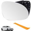 HTTYHT Vetro a Specchio Sostituzione per VW GOLF MK5 2003-2008 VW JETTA 2005-2010 | Specchio Retrovisore Esterno per SKODA SUPERB Facelift 07-08 Riscaldabile Asferico Regolabile Lente di Retromarcia - Destro