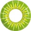 HeySplash Anello da Nuoto Ispessito, 90cm Anello di Nuoto Rotondo Salvagente per Bambini o Adulti Anello da Nuoto Gonfiabile con Materiale Durevole per Feste Estive in Piscina, Kiwi Verde