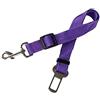 ZNYLX Cintura Di Sicurezza Per Cani Viola Pet Cat Dog Safety Veicolo Cintura Di Sicurezza Per Auto Cintura Di Sicurezza Per Cani Guinzaglio Per Cani Forniture Accessori Per Viaggi In Auto