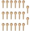 HSIXHAF 20 Pz Cucchiaini Legno, Mini Cucchiai per Sale in Legno, Cucchiaio di Legno Piccolo, Cucchiai di Legno per la Cottura di Sale, Caffè, Spezie, Torta al Miele, Puro profumo naturale e legnoso