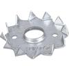 Alberts 836122 - Tasselli a disco con denti, colore: Argento