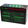 ANFEL BATTERIA ERMETICA AL PIOMBO 12 V 9 AH RICARICABILE, UPS, 150 X 66 X 95