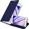 Cadorabo Custodia Libro per Samsung Galaxy A5 2016 in CLASSY BLU SCURO - con Vani di Carte, Funzione Stand e Chiusura Magnetica - Portafoglio Cover Case Wallet Book Etui Protezione