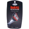 Personna Maniglia del sistema Magnum Personna M5 con vassoio e 2 cartucce di ricarica, arancione