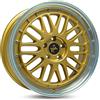 Keskin Tuning KT22 8,0Jx18 5/112 ET45 72,6 GOLD LIP POLISH Cerchi in lega