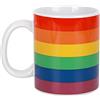 I-TOTAL® - Tazze da caffè in CERAMICA 300 ml/Tazza per caffè, the/Colazione, 300 ML, 10 x 8 x 12 cm (LOVE IS LOVE)