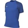 Nike W NK DF Academy JSY SS T-Shirt, Blu Reale/Blu Reale/Bianco, XS Donna