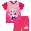Marvel Pigiama Corto Spidey & Friends Spidergirl Ghost-Spider, Ghost Spider, 6-7 Anni