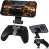 Generic Clip di Montaggio per Telefono Controller Magnetico Compatibile per Controller Xbox Series X/S, Supporto Mag-Safe Regolabile Accessori perTelefoni Gioco in Streaming Remoto - Nero
