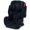 Foppapedretti Seggiolino Auto Dinamyk, Gruppo 1/2/3 (9-36 Kg), per bambini da 9 mesi a 12 anni, Fissaggio a 5 punti, conforme ECE R44, Sistema Protezione Impatto Laterale, Carbon