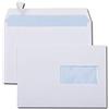 GPV - Buste in formato C5, 162 x 229 mm, con finestra 45 x 100 mm, 80 g, in carta riciclata, confezione da 500, colore: bianco