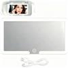 JIZZU Specchietto Trucco per Auto Parasole con Luci, 3 Temperature di Luce