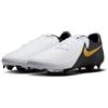 Nike Phantom Gx II Academy, Scarpe da Calcio Uomo, White/Black/Mtlc Gold Coin, 40 EU