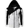 HERSIL Felpe Uomo Senza Cappuccio con Zip Felpa Pile Uomo Invernale Felpa Zip Uomo Leggera Felpa Cappuccio Uomo Zip Felpa per Palestra Uomo Felpa Pile Uomo Felpa Uomo con Cerniera Senza Cappuccio