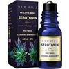 New Miuz Calming Roll On Essential Oil Blend Anti Stress Roller Lavender, Bergamot & Holy Basil Destress relief Gifts for Women Perfect Stocking Stuffers - NEW MIUZ