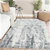 Famibay Tappeto Salotto Moderno 120x170cm Grigio Tappeto Camera da Letto Pelo Corto Morbido Soggiorno Lavabile in Lavatrice Antiscivolo pour Soggiorno Cameretta Sala da Pranzo