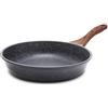 SENSARTE Padella 20 cm per Induzione e Gas, Rivestimento Antiaderente in Granito, Ecologica e Sicura (Senza PFOA), Manico Ergonomico Antiscottimento, Lavabile in Lavastoviglie