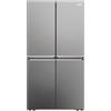 Haier Cube 90 Serie 7 HCR7918ENMP frigorifero side-by-side Libera installazione 629 L E Platino, Acciaio inox