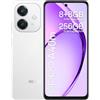 OPPO A40M Smartphone, Fotocamera AI 50MP, Selfie 5MP, Display 6.67" 90HZ LCD HD+, 5100mAh, RAM 16 GB (8+8) + ROM 256GB, IP54, [Versione Italia], Starlight White