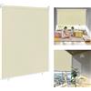 italiana Tenda a rullo per interni beige 60x180 cm tapparella oscurante verticale da interno esterno per finestre porte balcone protezione solare raggi uv tenda avvolgibile con catenella e tendicatena