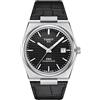 Tissot PRX Orologio automatico da uomo con cinturino in pelle nera T137.407.16.051.00 Acciaio, Cinturino