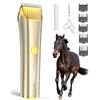 oneisall tosatrice per cavalli pelo lungo professionale Rasoio per cavalli, Tagliacane silenzioso, tagliacapelli professionale domestici con motore potente da 7000RMP