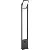 Trio Leuchten LED Außen Wegeleuchte Malawi 453769142, Aluminium Druckguss Anthrazit, 5 Watt LED, Hybrid Solar/Netzbetrieb, Dämmerungssensor, Bewegungssensor