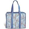 Prym 612083 - Borsa in cotone, 34 x 26 x 9,5 cm, colore: Azzurro