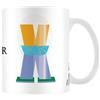 Pyramid International Disney - Tazza da caffè in ceramica con lettera dell'alfabeto (X per XR Space Ranger), 325 ml, in confezione regalo Disney, prodotto ufficiale