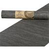 Halbach Seidenbänder Nastro da tavolo in carta, larghezza 25 cm, lunghezza 1,80 m, moderno runner lavabile, decorazione da tavolo per esterni, resistente alle intemperie, colore: grigio scuro