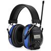 PROTEAR Cuffie Antirumore Bluetooth con radio FM / AM e microfono incorporato, Cuffie protettive contro il rumore perfette per Falciare, Segare, Officina, SNR 30dB