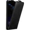 Cadorabo Custodia per Huawei P10 LITE in NERO DI NOTTE - Protezione in Stile Flip con Chiusura Magnetica - Case Cover Wallet Book Etui