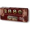 1880 - Cioccolato Fondente 70% Con Mandorle Selezionate e Cacao 70%, Dolce Tipico Natalizio, Ricetta Artigianale, Pre-Tagliato per un Facile Consumo, Torrone Tradizionale, 200 g